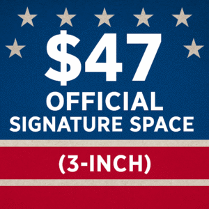 Thank You 47 - $47 Official Signature Space
