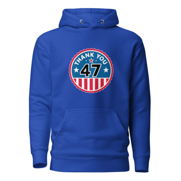 Thank You 47 Hoodie - Image 4