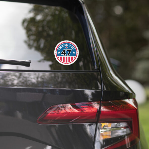 Thank You 47 Sticker - Image 4