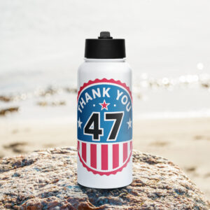 Thank You 47 Water Bottle