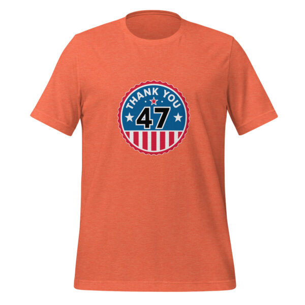 Thank You 47 T-shirt - Image 5