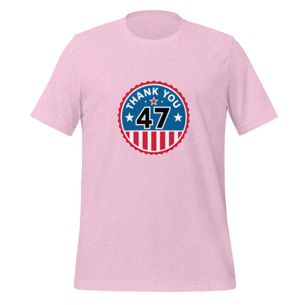 Thank You 47 T-shirt - Image 6