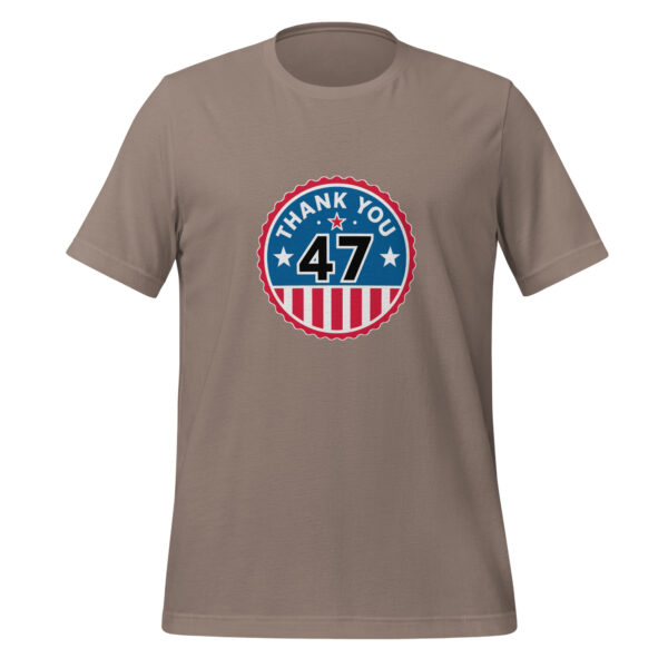 Thank You 47 T-shirt - Image 4
