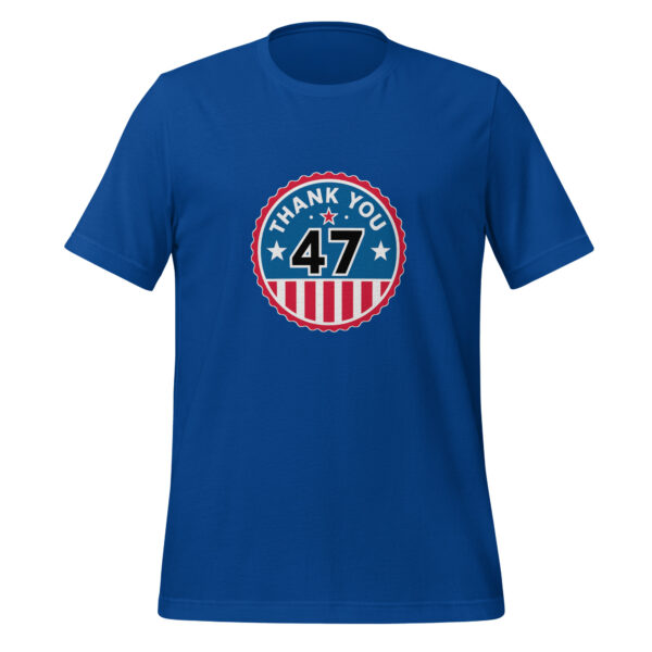 Thank You 47 T-shirt - Image 3