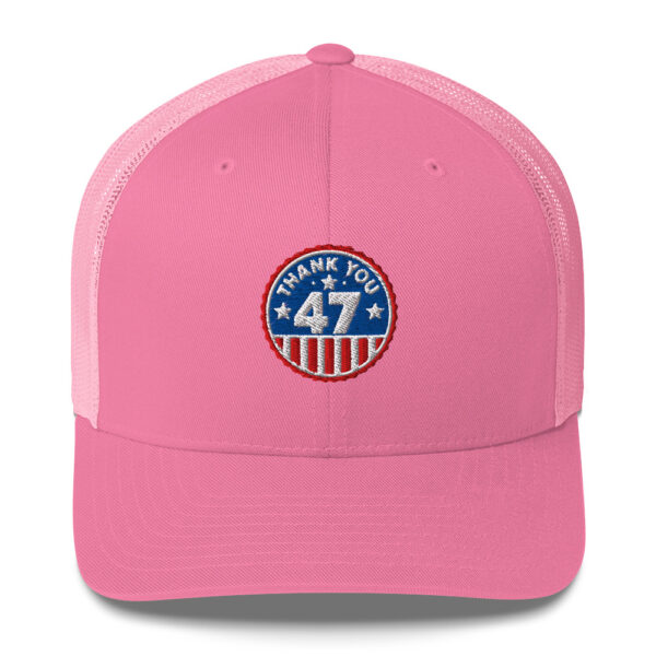 Thank You 47 Snapback Hat - Image 3