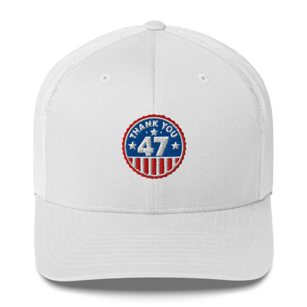 Thank You 47 Snapback Hat - Image 4